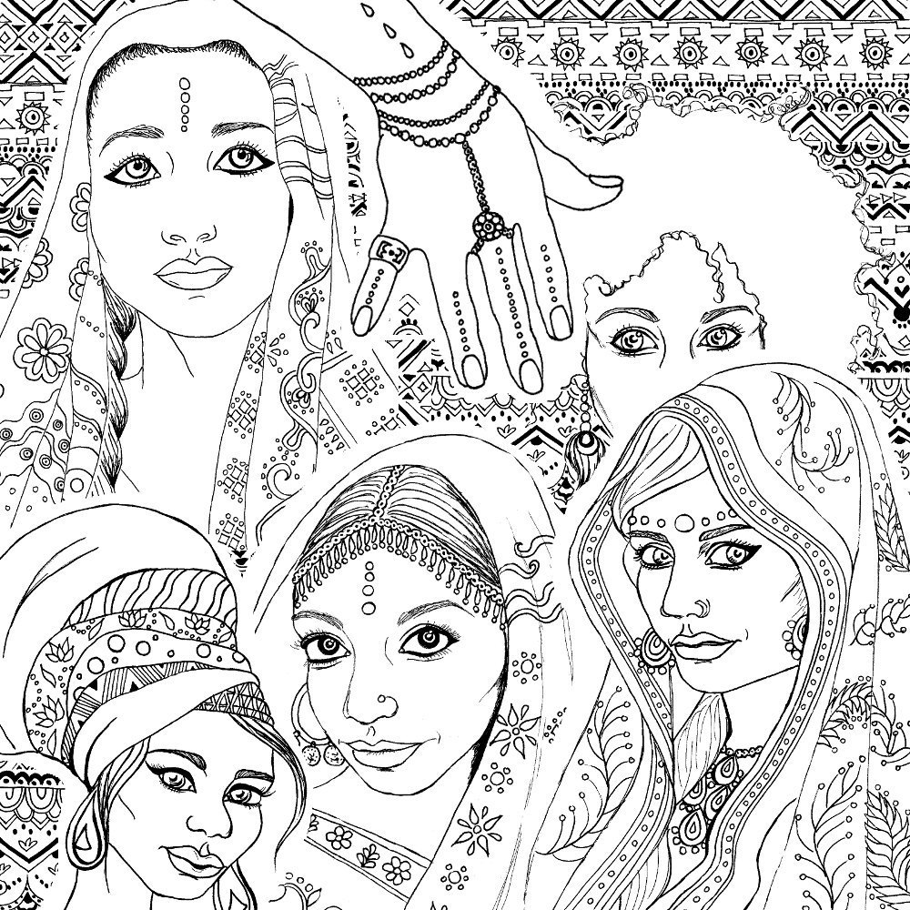 Il Fullxfull Rai Perfect Indian Coloring Il Fullxfull Rai Perfect Indian Coloring